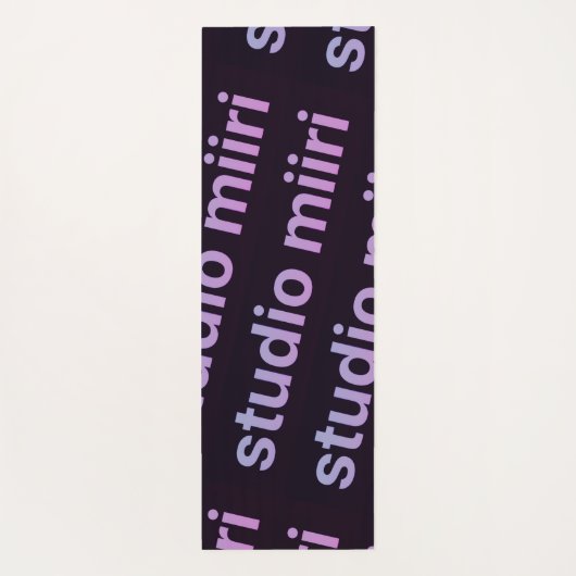 WORKOUT / YOGA MAT studio miiri Yogamatte (Rückseite)