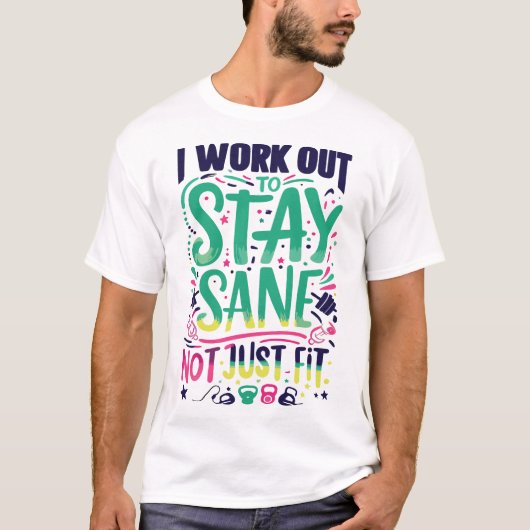 Workout zum Bleibe von Sane T-Shirt (Vorderseite)