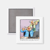 Workplace Büro Humor Kühlschrank Magnet (Vorderseite/Rückseite)