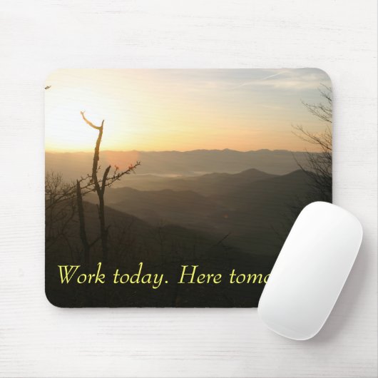 Workscapes, kupfernes Ridge Mousepad (Mit Mouse)