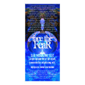 Workshop- oder Event-Rack-Karte Werbekarte (Hinten)