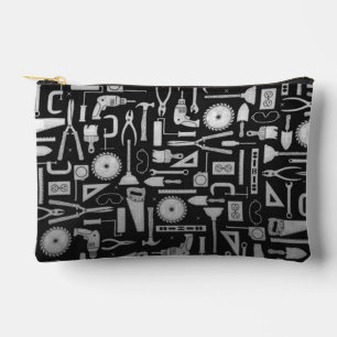 Workshop-Tools für Schwarz und Silber Zubehörtasche