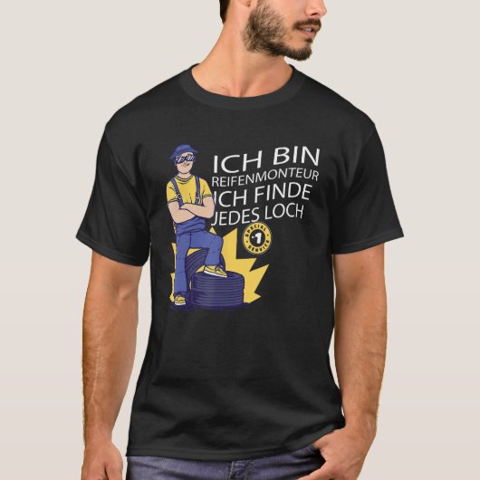 Workshop zum Reifenwechsel T-Shirt (Vorderseite)