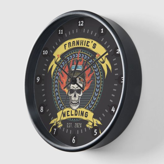 Workshop zum Schweißen von personalisierten Schwei Uhr (Winkel)