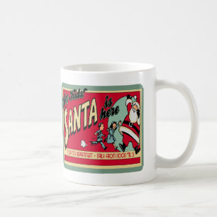 Workshop zum Weihnachtsfest des Vintagen Weihnacht Kaffeetasse