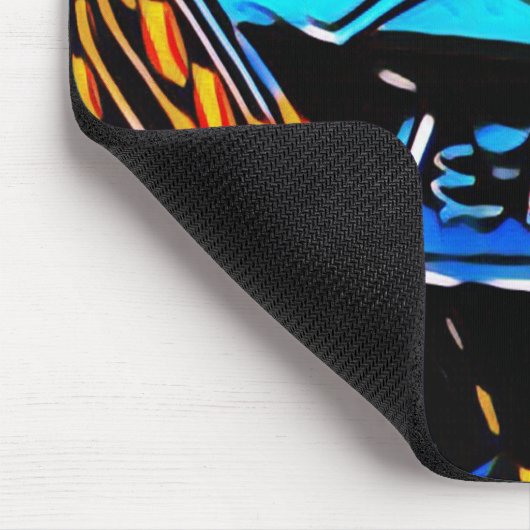 WorkSpace-Mittagessen Mousepad (Ecke)