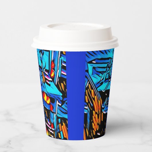 WorkSpace-Mittagessen Pappbecher (Links)