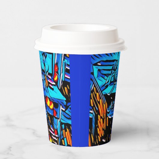 WorkSpace-Mittagessen Pappbecher (Rechts)