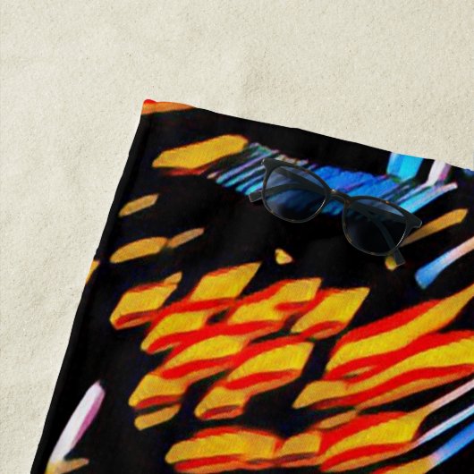 WorkSpace-Mittagessen Strandtuch (Beispiel)