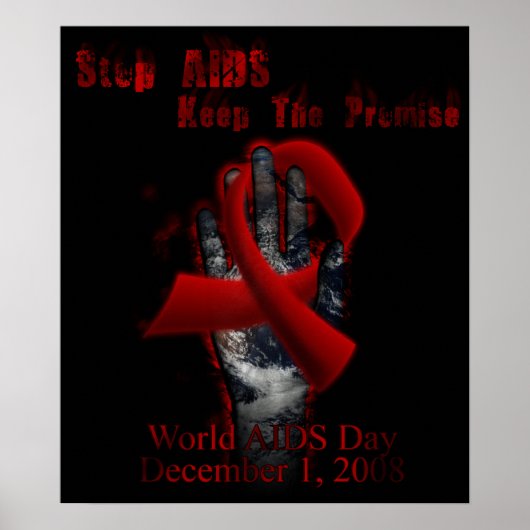 World AIDS Day Poster (Vorne)