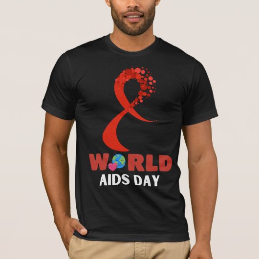 WORLD AIDS T-Shirt (Vorderseite)