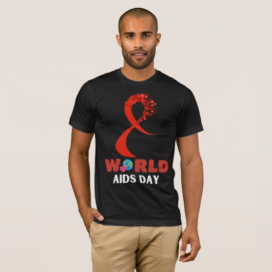 WORLD AIDS T-Shirt (Vorne ganz)