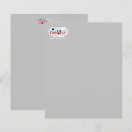 World Amateur Radio Active (Vorne/Hinten)