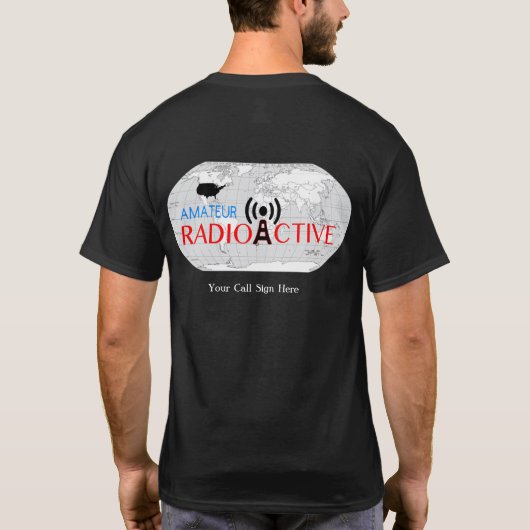 World Amateur Radio Active T-Shirt (Rückseite)