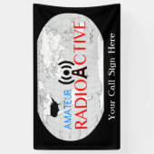 World Amateur Radio Banner (Vertikal)