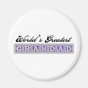 World' s bestster Grandad Magnet