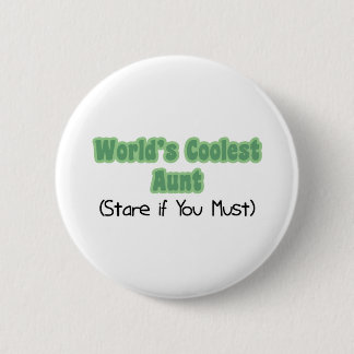 World' s coolste Tante Button