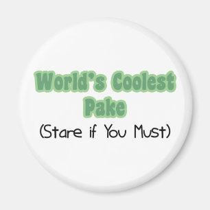 World' s coolstes Pake Magnet