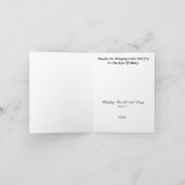 World Art Day Card oder Art Teachers Danke Karte (Innenseite)