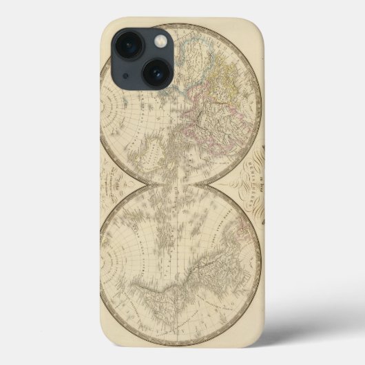 World Atlas Map Case-Mate iPhone Hülle (Rückseite)
