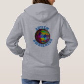World Autismus Awareness Hooded Sweatshirt (Rückseite)