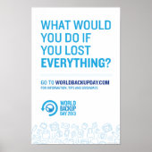 World Backup Day Poster (Vorne)