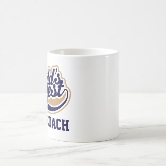 World Best Golf Coach Geschenk Kaffeetasse (Mittel)