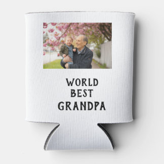 World best Grandpa photo name father's day grandpa Dosenkühler