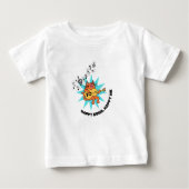 World Best Modern Baby White T - Shirt (Vorderseite)