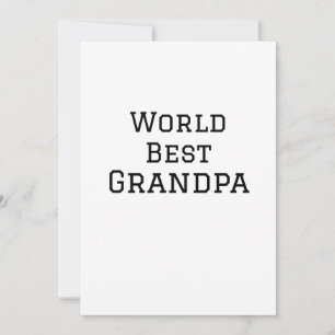 World Best Opa hinzufügen Namen Text Sport Text ei Einladung