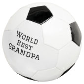 World Best Opa hinzufügen Namen Text Sport Text ei Fußball (Dreiviertel)