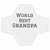 World Best Opa hinzufügen Namen Text Sport Text ei Fußball (Flach)