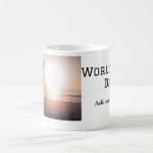 World Best Papa jemals Fett Name Text Sport Text Kaffeetasse (Mittel)