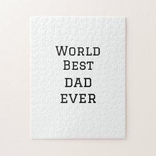World Best Papa jemals Fett Name Text Sport Text Puzzle