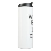 World Best Papa jemals Fett Name Text Sport Text Thermosbecher (Nach links gedreht)