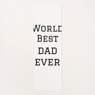 World Best Papa jemals Fett Name Text Sport Text Yogamatte