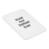 World best partner ever valentine's day lover gf magnet (Rechte Seite)