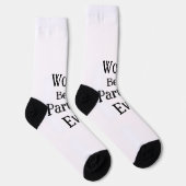 World best partner ever valentine's day lover gf  socken (Rechts)