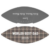 World Best Vater, Customizable Football Gift, (Paneele)
