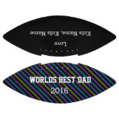 World Best Vater, Customizable Football Gift, (Paneele)