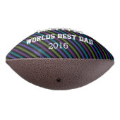 World Best Vater, Customizable Football Gift, (Gedreht 270)