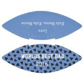 World Best Vater, Customizable Football Gift, (Paneele)