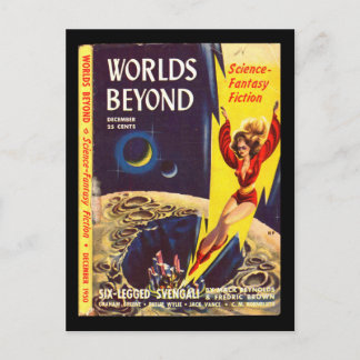 World Beyond v01 n01 (1950-12.Hillman)_Pulp Art Postkarte