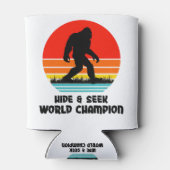 World Big Foot versteckt und sucht Dosenkühler (Rückseite)