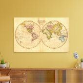 World by Worcester Leinwanddruck (Insitu (Wohnzimmer))