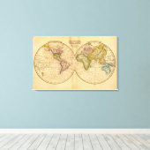 World by Worcester Leinwanddruck (Insitu (Holzboden))