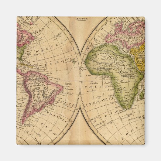 World by Worcester Magnet (Vorne)