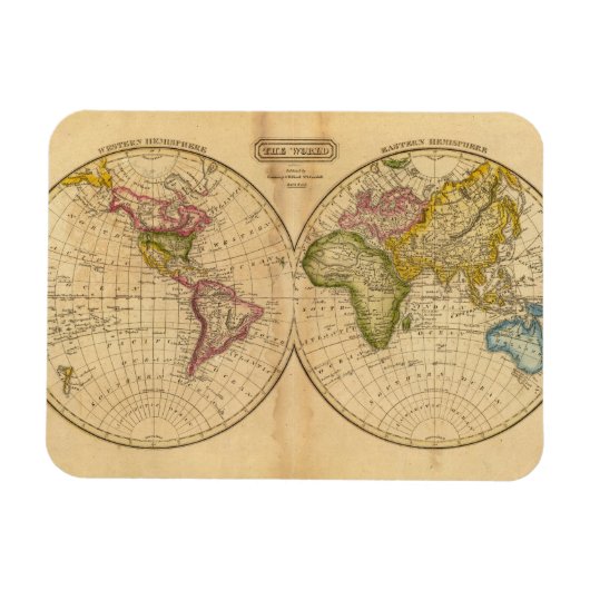 World by Worcester Magnet (Horizontal)
