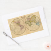 World by Worcester Rechteckiger Aufkleber (Umschlag)