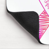World Cancer Day Support Squad Team Brustkrebs Mousepad (Ecke)